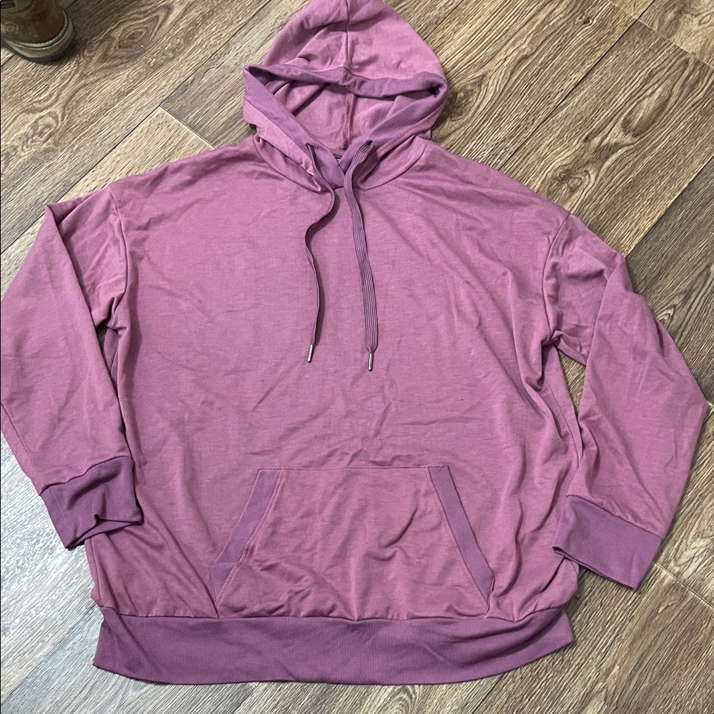 Daisy Fuentes Women's Mauve Hoodie